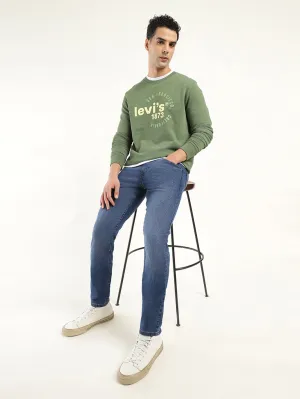 Luxury Minimalist Men's 512 Indigo Slim Tapered Fit Mid Rise Jeans