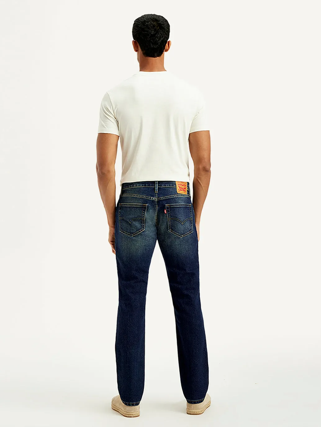 Wear It All Men's Tinted 511 Blue Slim Fit Mid Rise Jeans