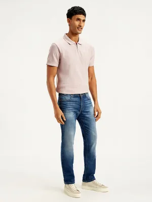 Artist Vibe Weekend Warrior Gym Ready Men's 511 Blue Slim Fit Mid Rise Jeans