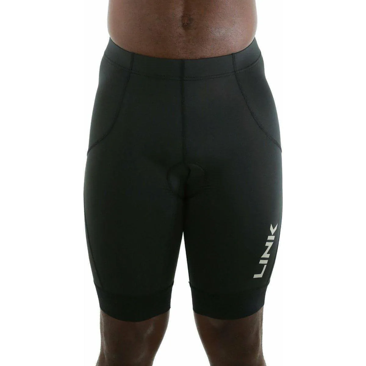 Zero Chafe Construction Link Ride Mens Cycling Shorts - Black