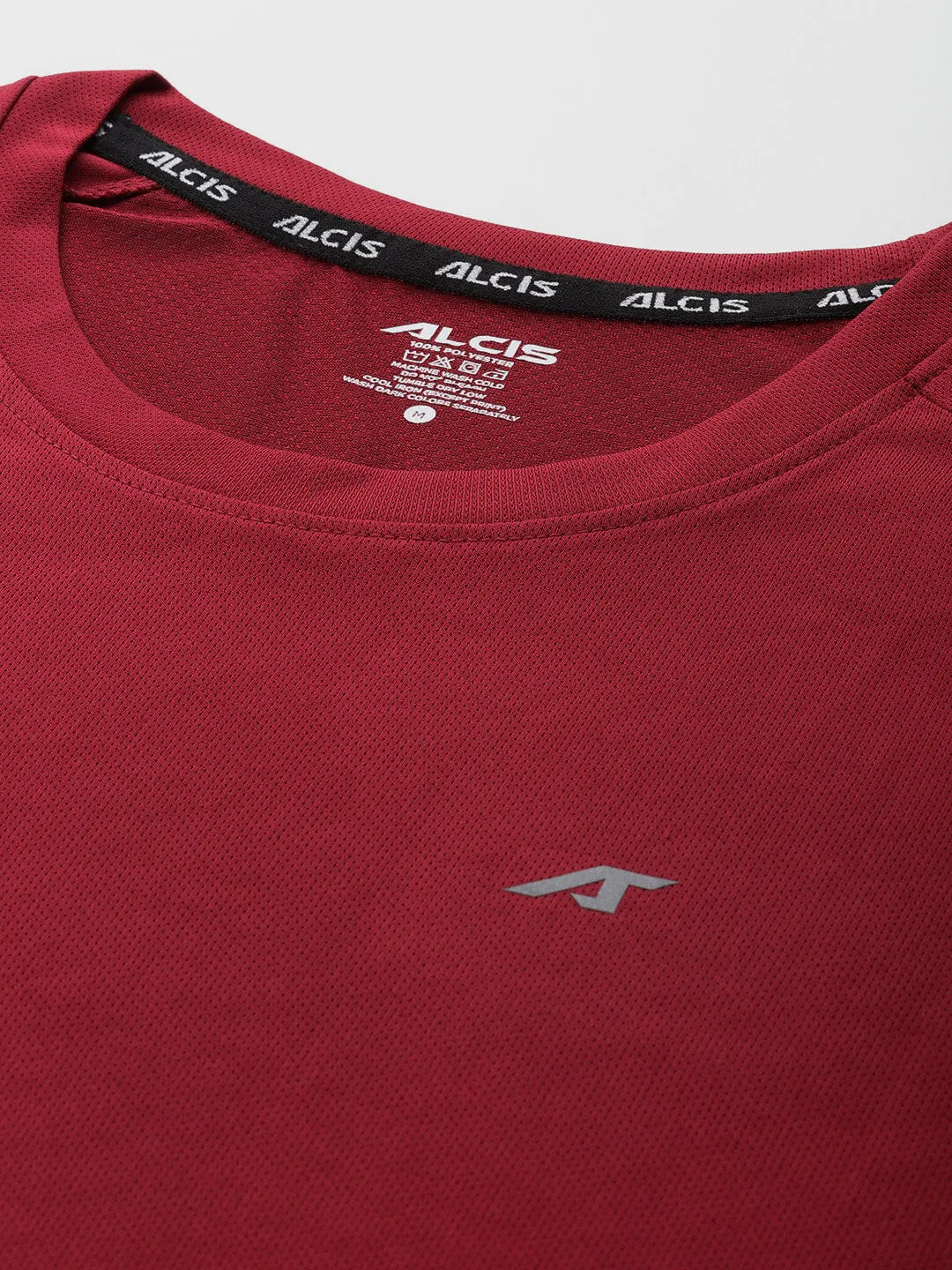 Alcis Men Dry Tech Slim Fit Running T-shirt Fable Core NoSlipWaistband