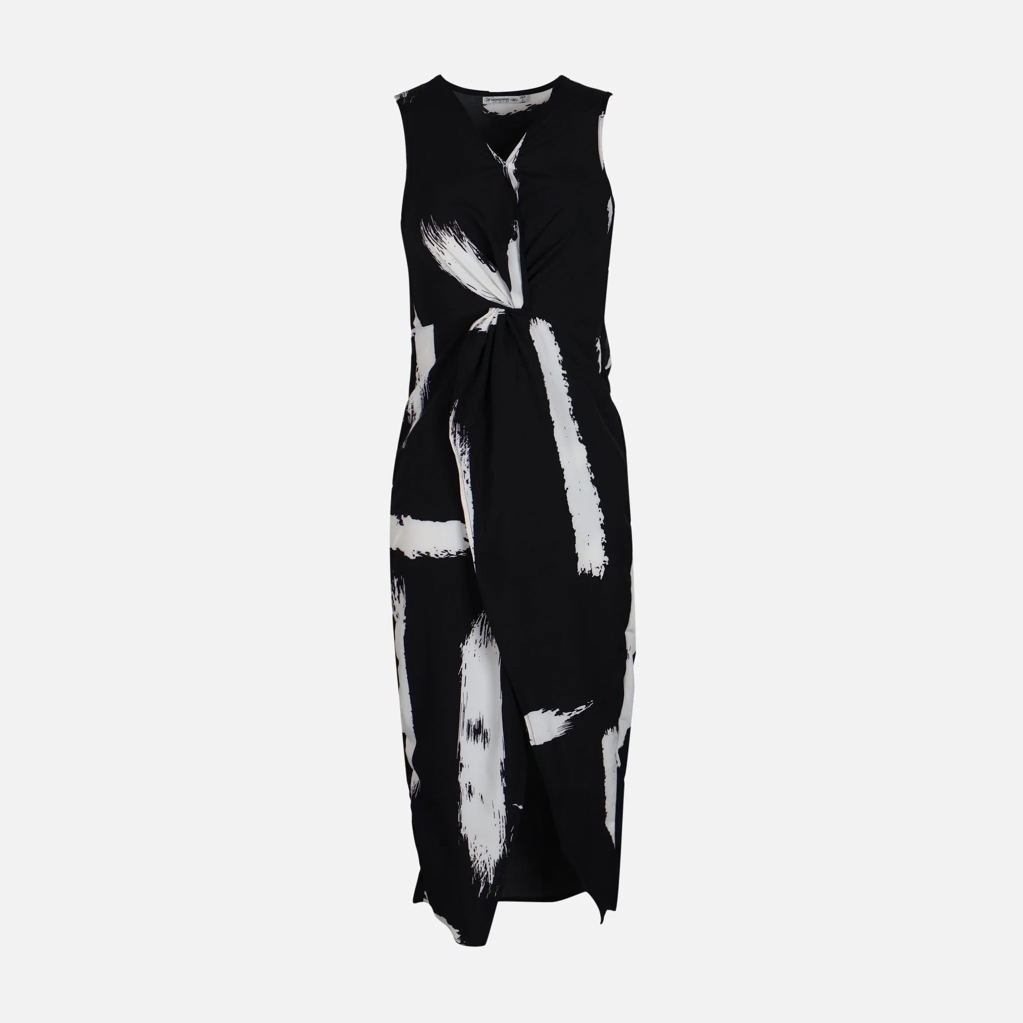 WOMEN FLORAL SLVLESS LONG DRESS Joy Mood Poise Fit
