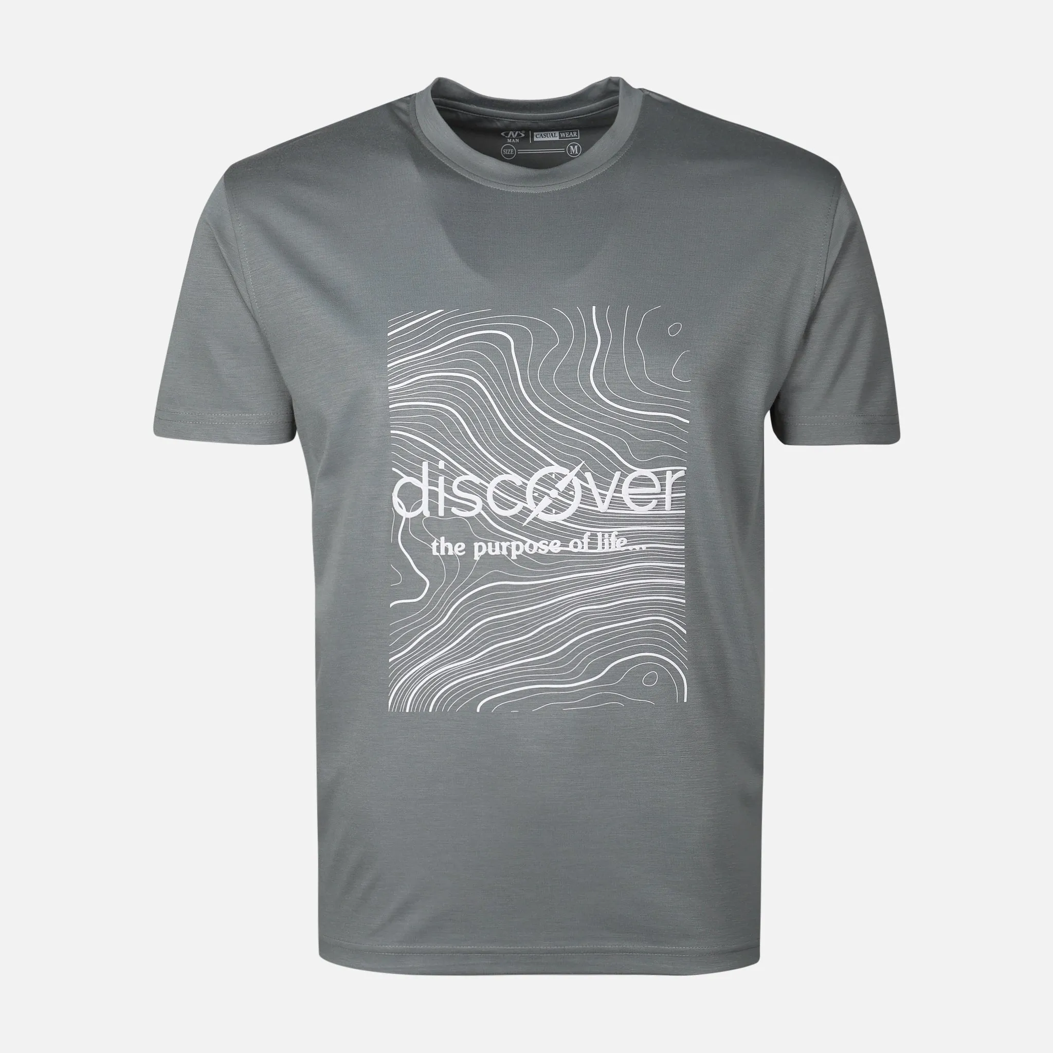MEN T-SHIRT ROUND NECK REGULAR FIT HypoallergenicFabric