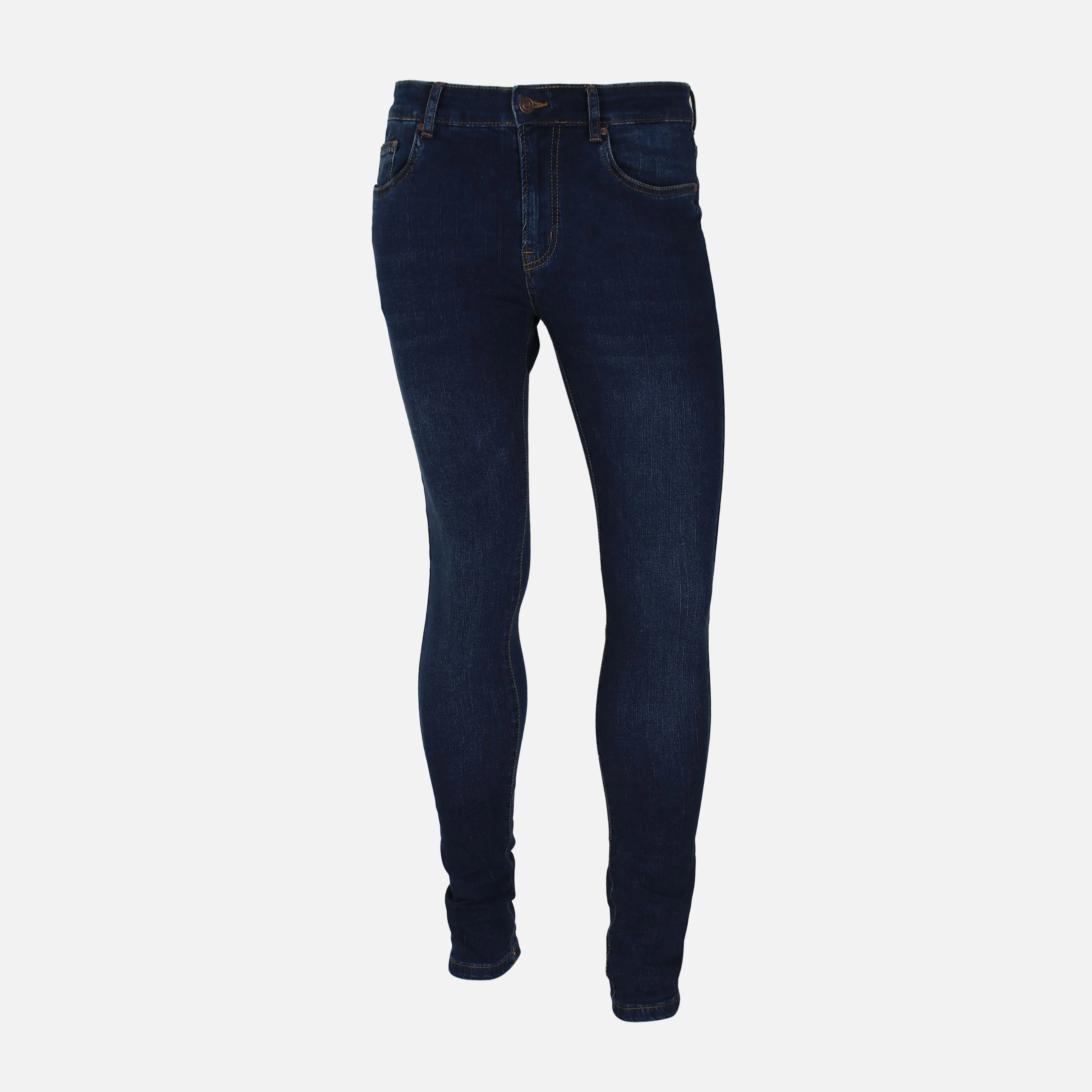 MEN SKINNY FIT DENIM TROUSERS Minimalist Trendy Everyday