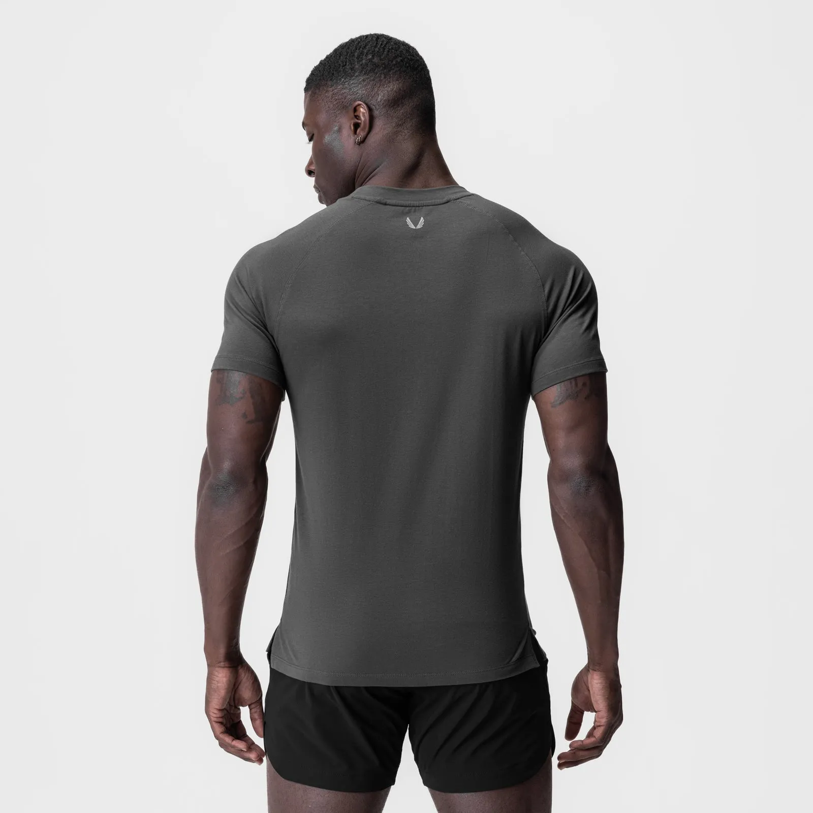 0919. Supima? Fitted Tee - Space Grey EcoFriendlyDyes Everyday Essential