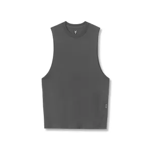 Urban Lightness 0926. Supima? Muscle Tank - Space Grey