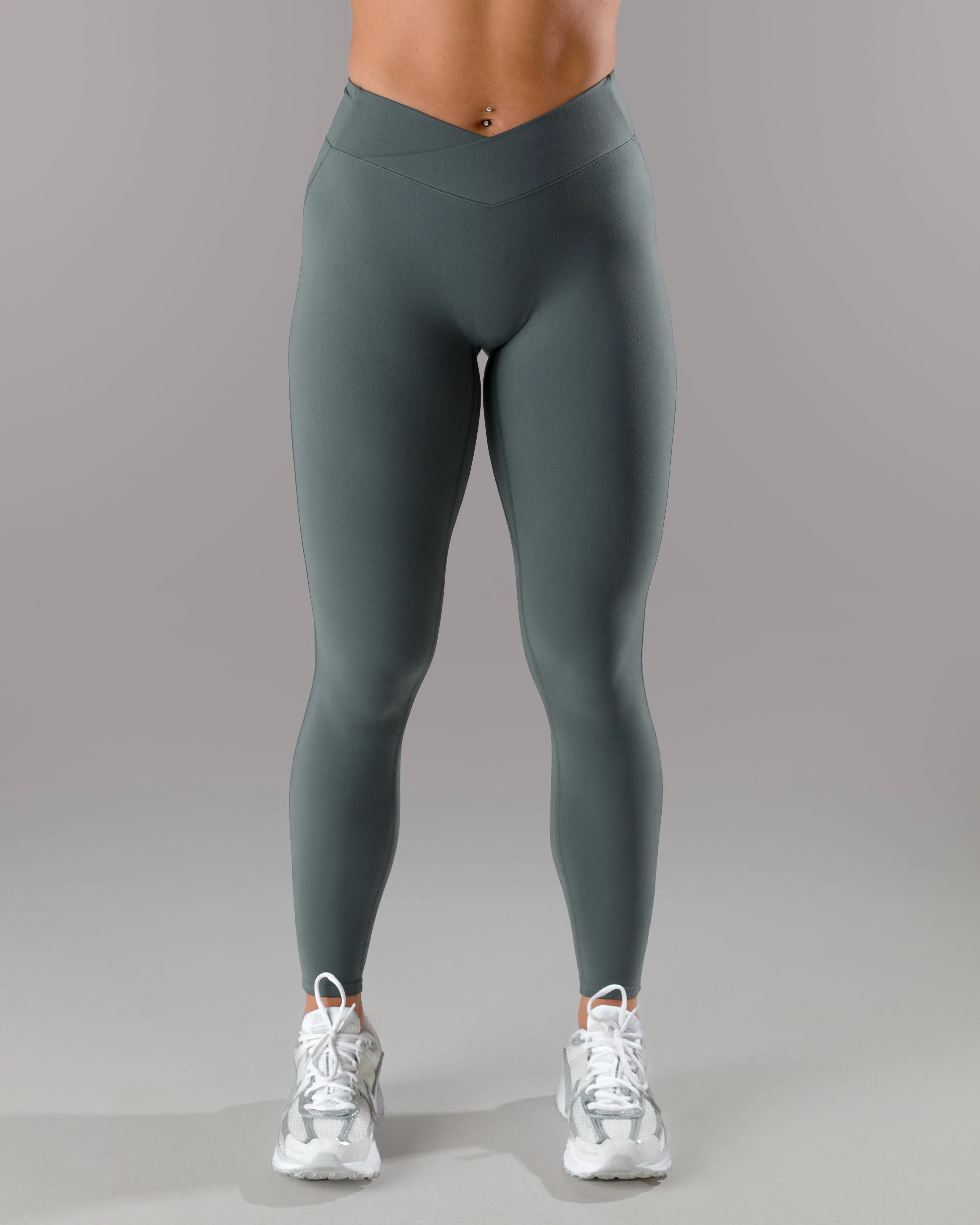 Daily Routine Luxury Choice Wrap Legging - Dark Navy