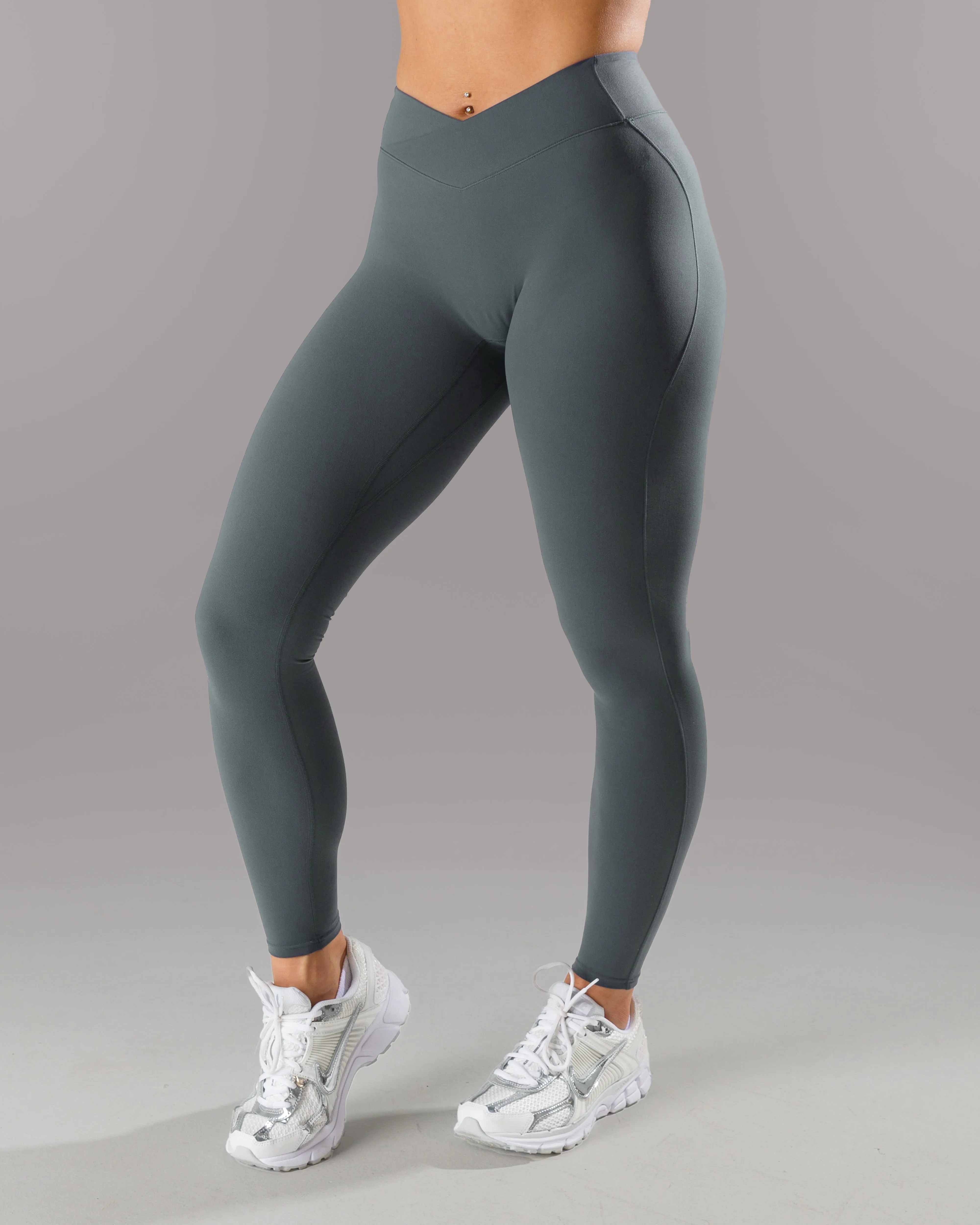 Wrap Legging - Dark Navy Ultra light Slim Fit Home Lounge