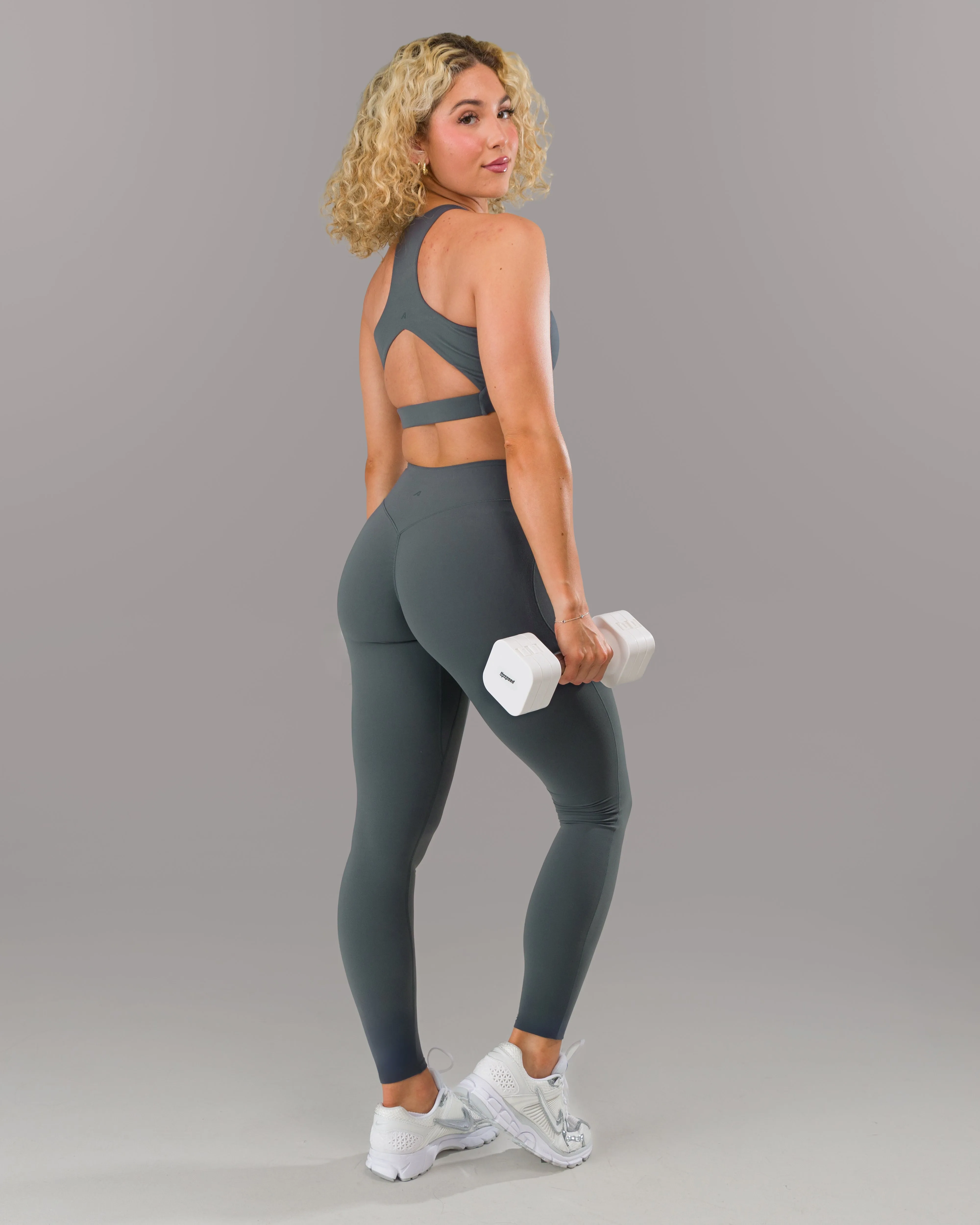 Street Comfort Fresh Vibe Wrap Legging - Dark Navy