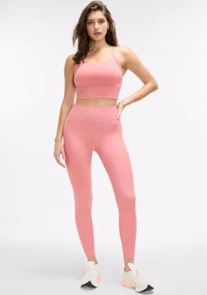versatile material Plus Size Blush Soft Sport Set