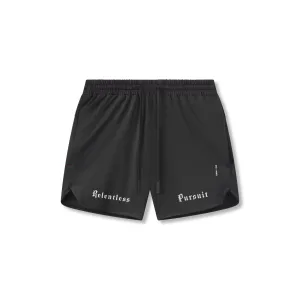 0993. AeroSilver? 5" Linerless Short - Black "RP" Abrasion Dispersing Weave Flexible Side Panels