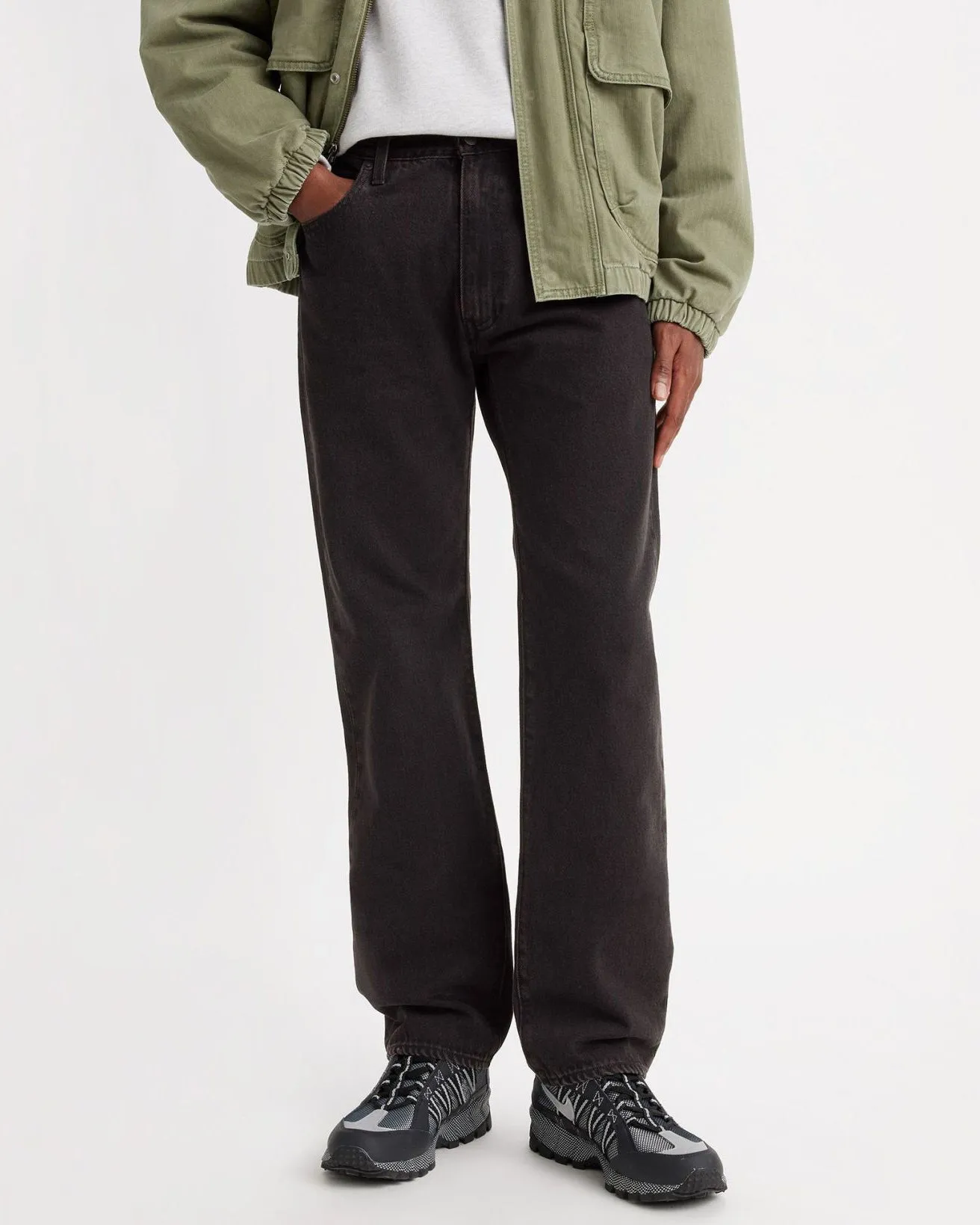 Levi's? 555 Relaxed Straight Mens Jeans - Welcome To The Rodeo Garment Dyed Texture All Size Fit