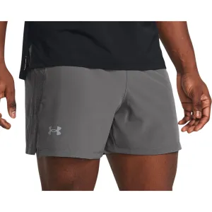 Under Armour Launch Elite 5 Inch Mens Running Shorts - Grey mountain style