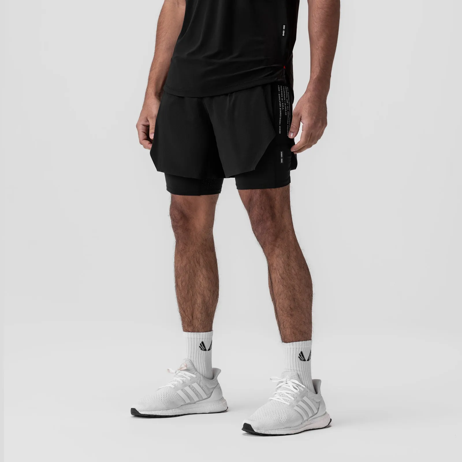 High Durability Weave 0953. Aerotex? Hybrid Liner Short - Black/Black