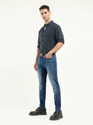 No Hassle Fit Durable Athlete Fit Travel Outfit Men's 512 Indigo Slim Tapered Fit Mid Rise Jeans