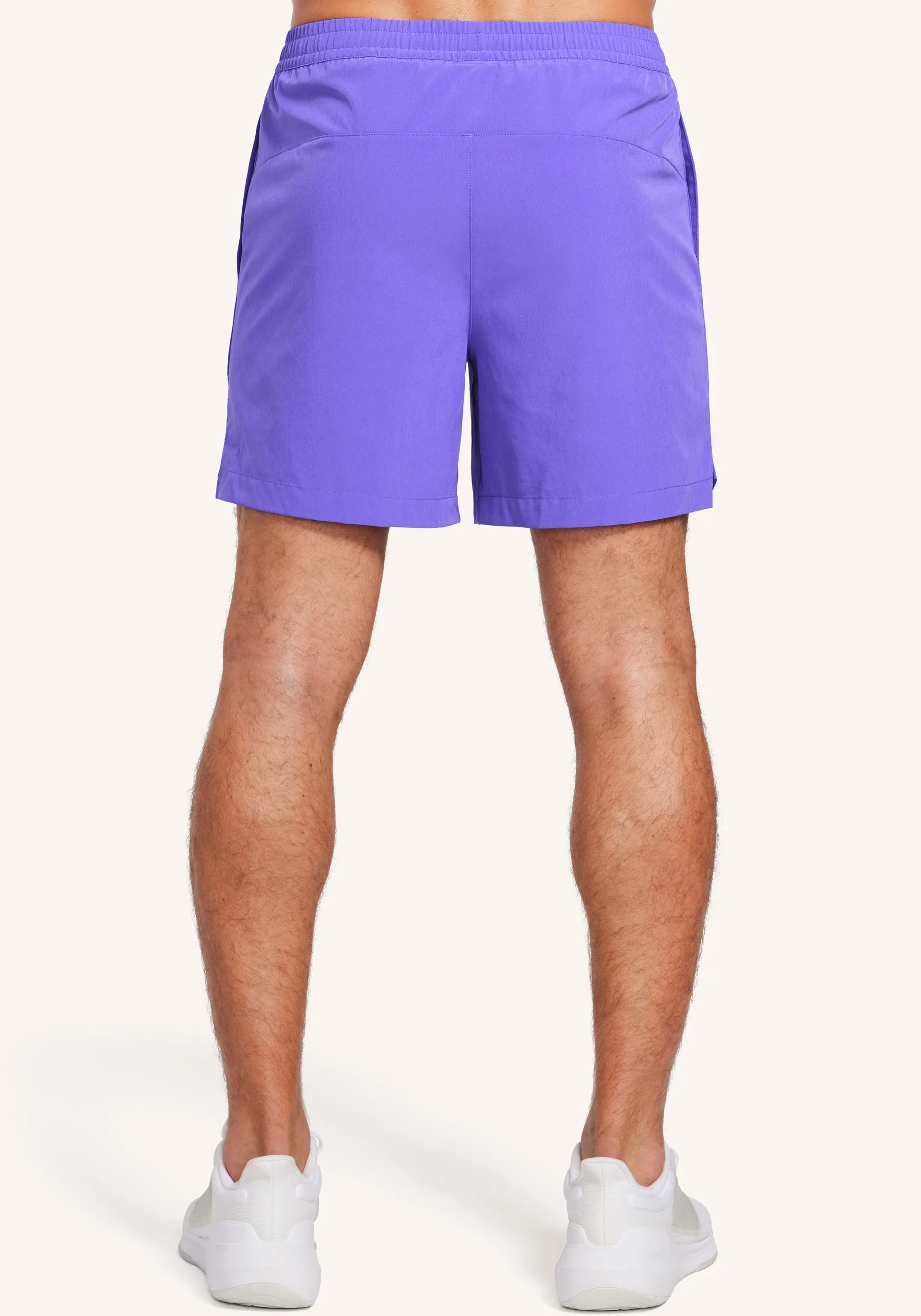 6" Unlined Training Short Hygienic Antimicrobial Layer polo shirt