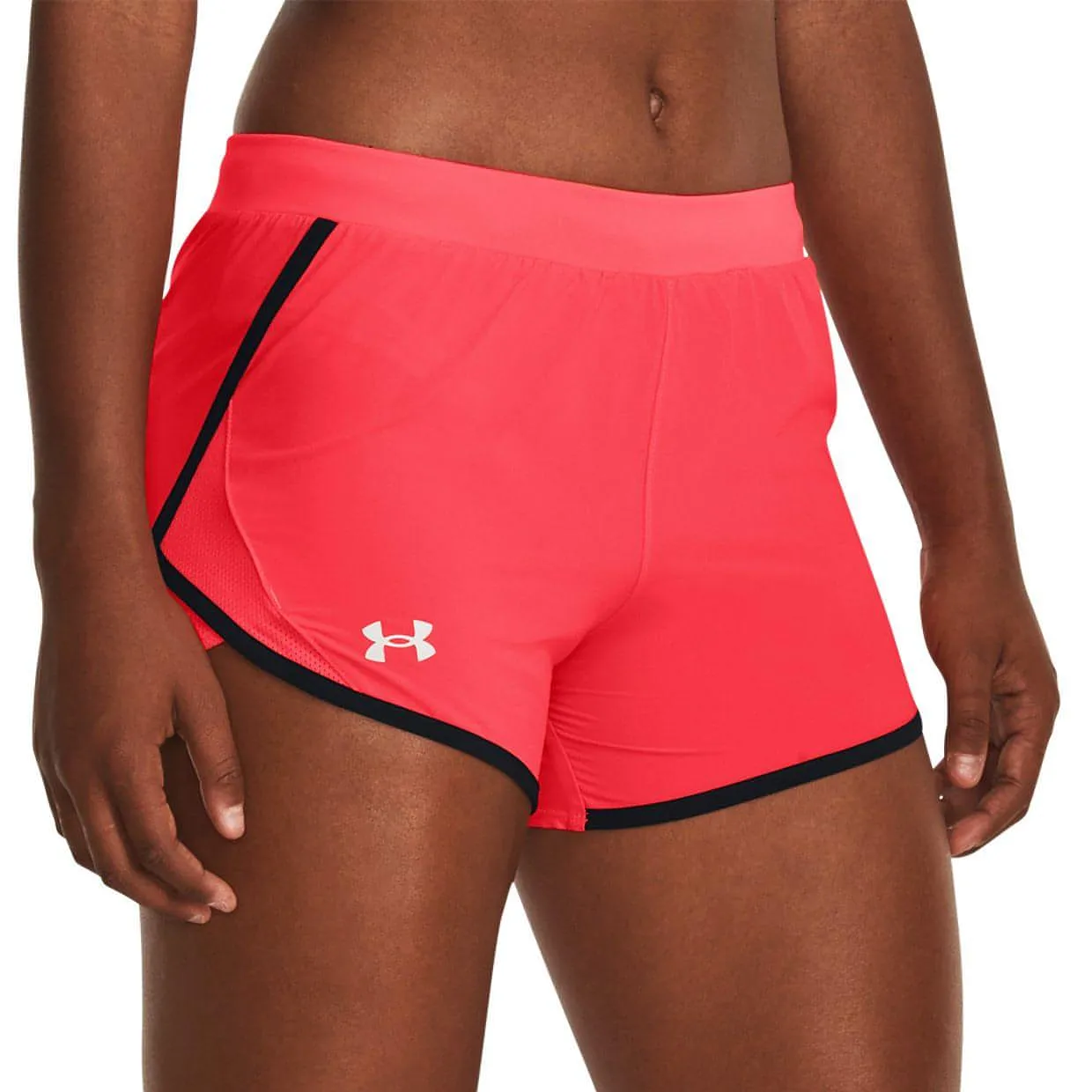 garden work Street Mood Under Armour Fly By 2.0 Womens Running Shorts - Pink