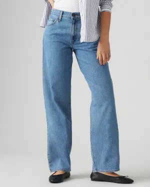 Durable Rivet Hardware Timeless Outfit Levi's? Womens Baggy Dad Loose Fit Jeans - Own It Stone