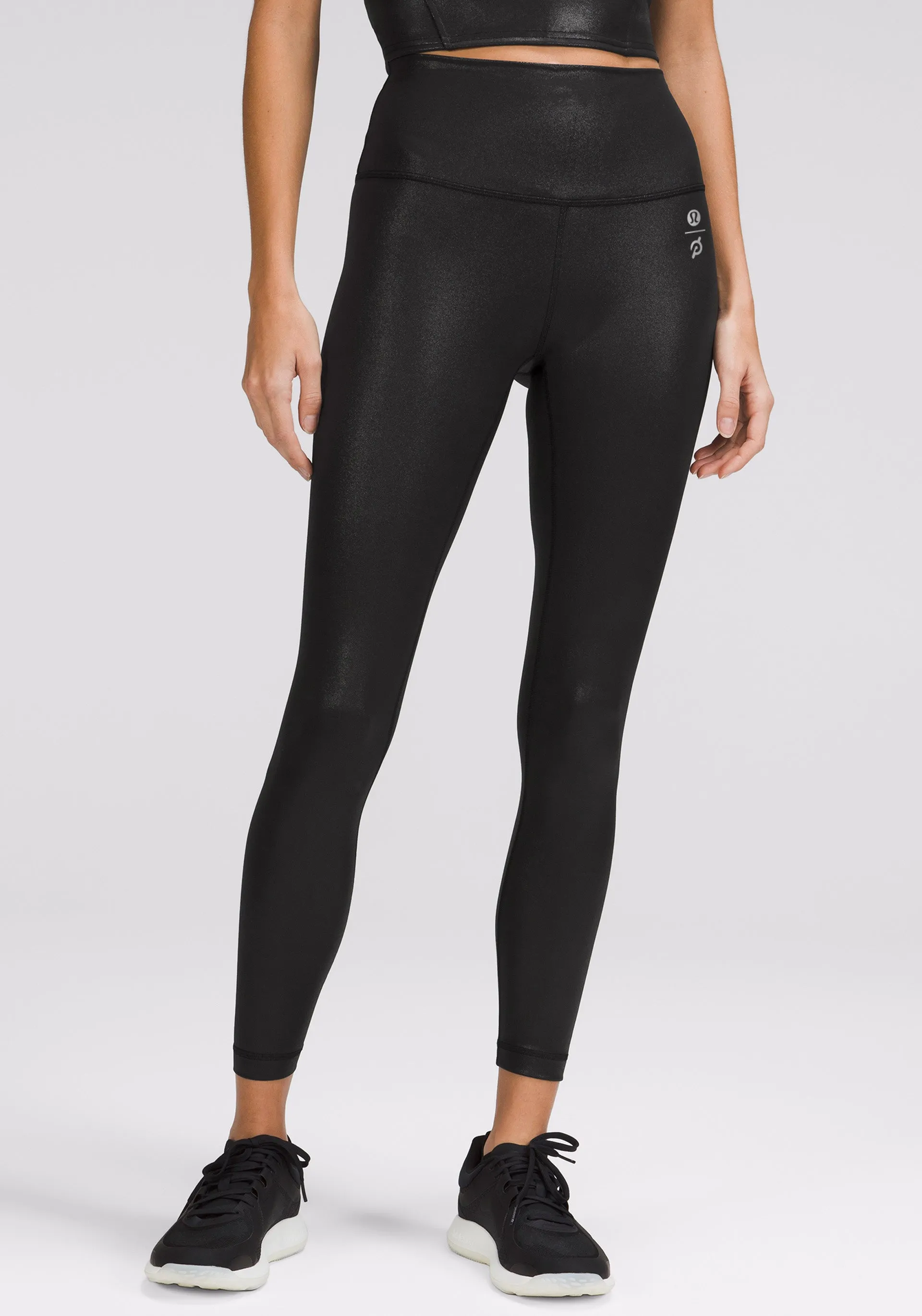 Mesh Panel Casual Wearer Wunder Train High-Rise Tight 25" Foil