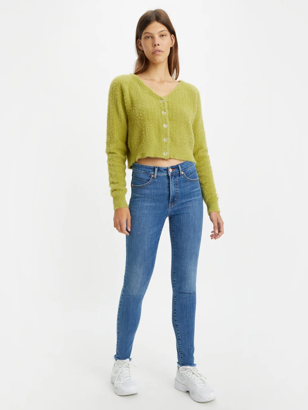 Base Wear Women's Blue Skinny Fit Mid Rise Jeans