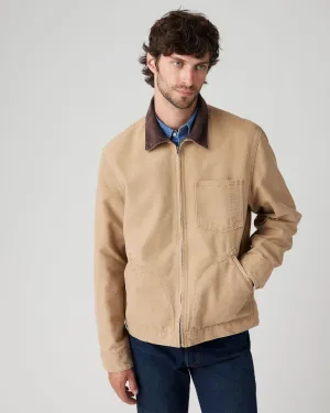 Function Fit Office Friendly Levi's? Full Zip Mechanics Jacket - Scary Tigers Eye