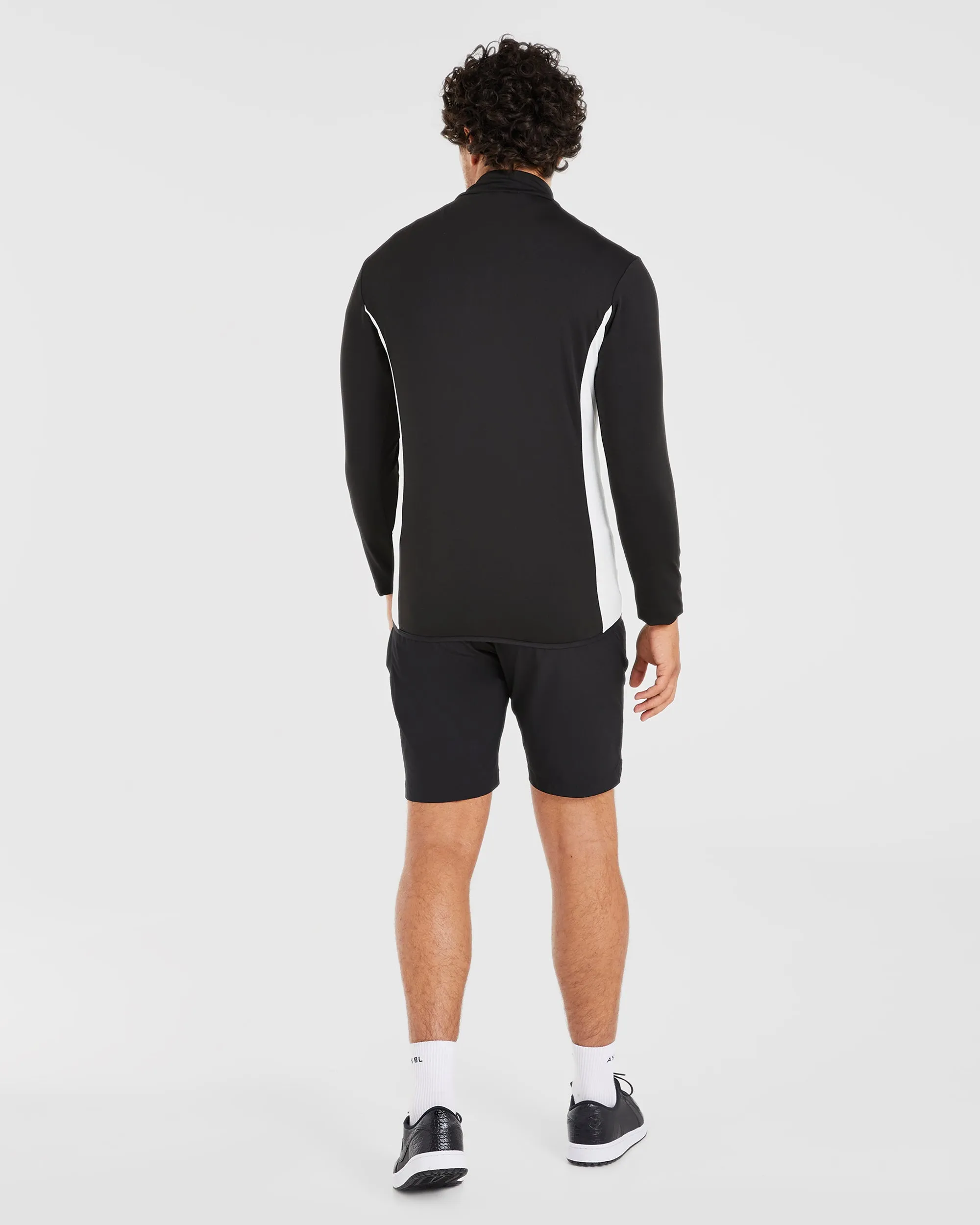 Bobcat like Performance 1/4 Zip Pullover - Black