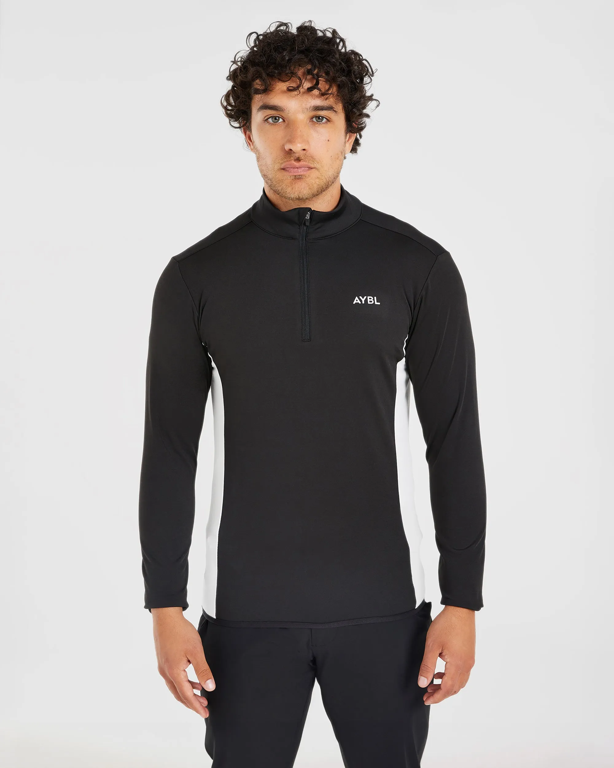 City Energy Training Wear Performance 1/4 Zip Pullover - Black