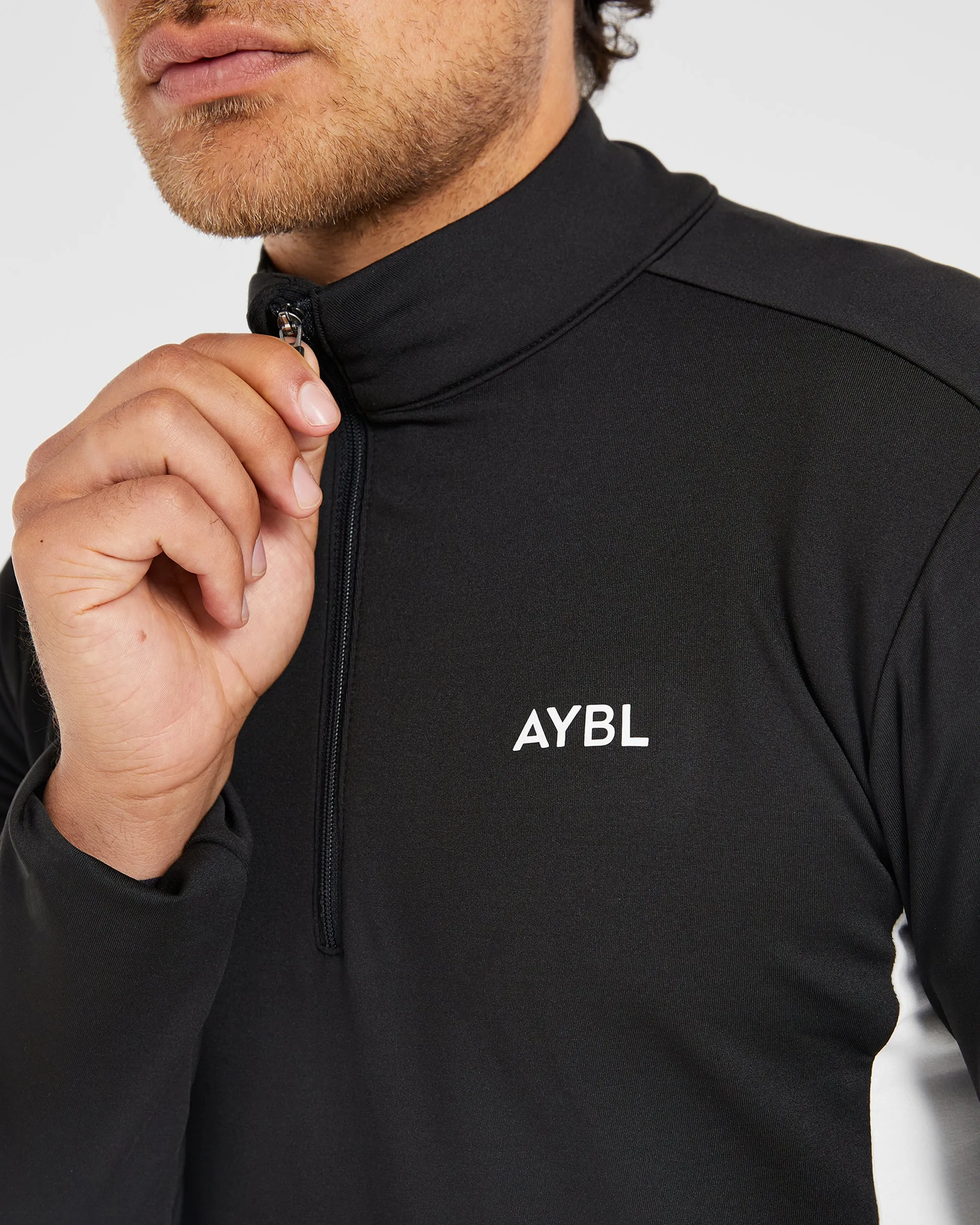 Tiger like Performance 1/4 Zip Pullover - Black