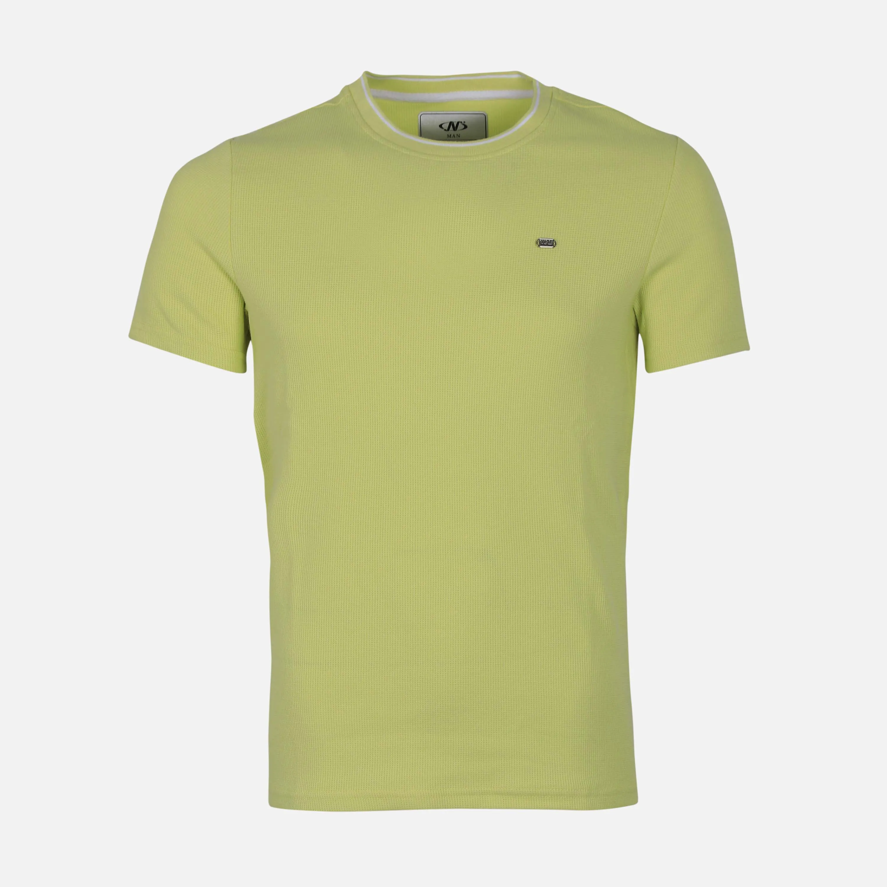 N MEN ROUND-NECK T-SHIRT HighDensityWeave Ergonomic Pattern