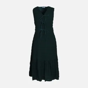 SoftLining BreathableMesh WOMEN SLEEVE LESS LONG DRESS