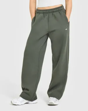 Functional Fit Foundations Straight Leg Joggers | Dark Khaki Stay Dry Fast Move