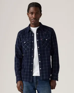 Festival Outfit Comfy Everyday Outfit Levi's? Barstow Western Standard Corduroy Shirt - Dory Indigo