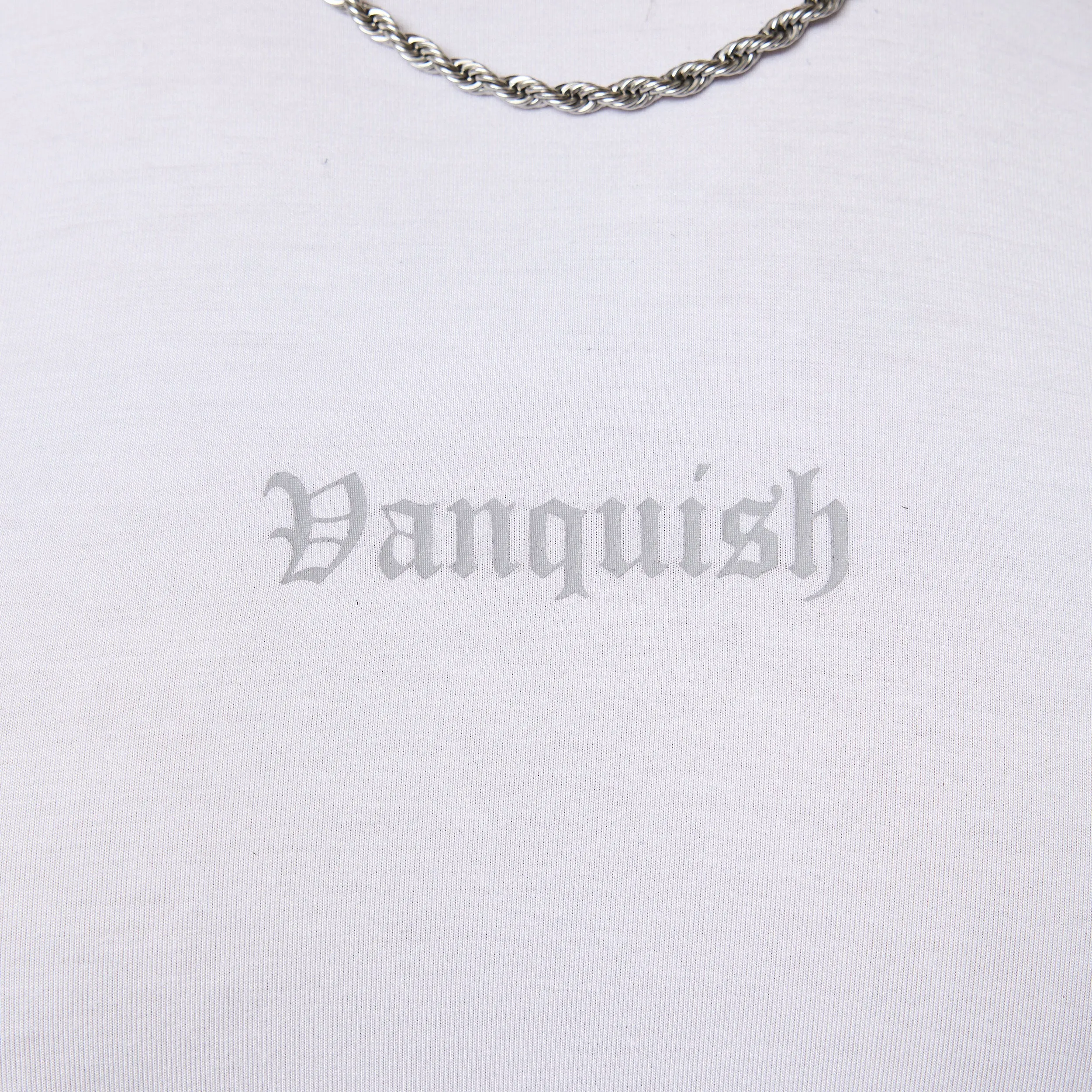 Vanquish Ultra Soft White Slim Fit T Shirt Easy-Going Style black friday