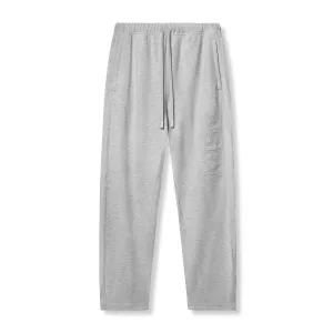 DurablePolyester Denim finish 0957. Waffle Knit Relaxed Sweatpant - Heather Grey