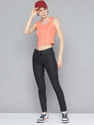 Women's 711 Black Skinny Fit Mid Rise Jeans Quick Matchup