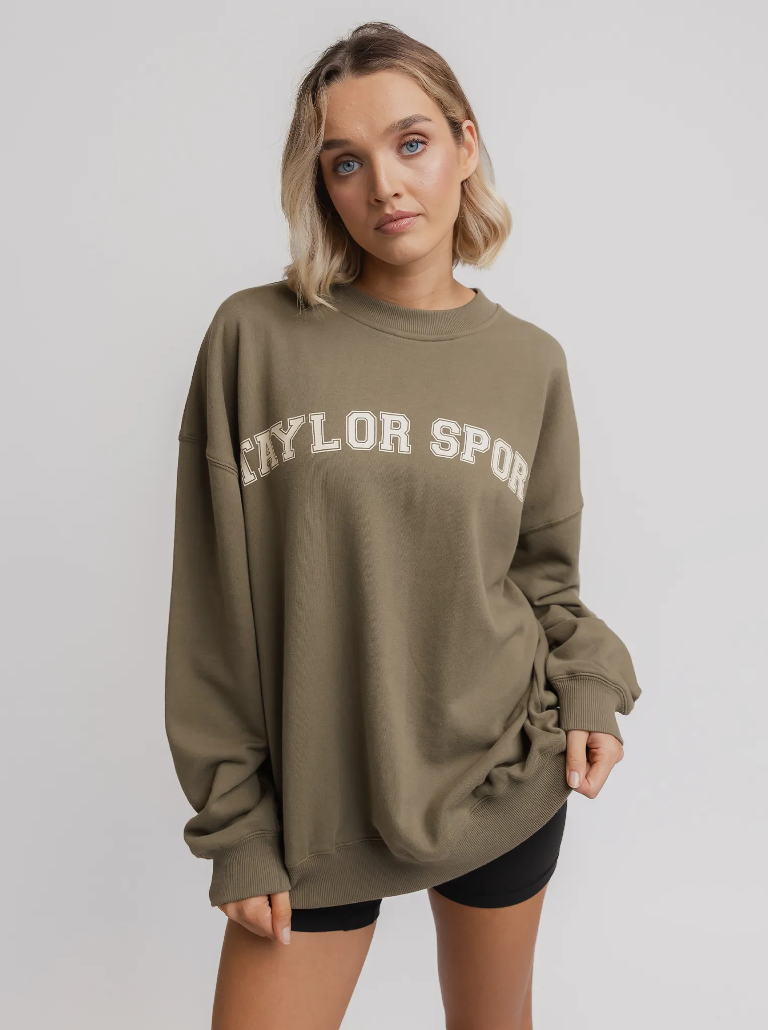 Heritage Crew in Olive Ethical Make Stretchable