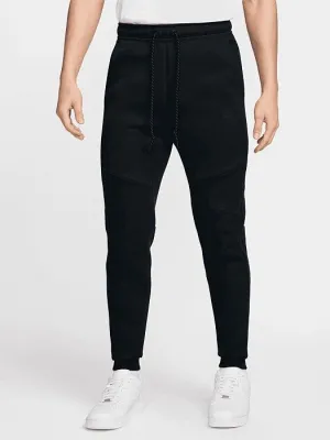 Breathable Weave Fabric Laser Cut Edges Tech Fleece Joggers