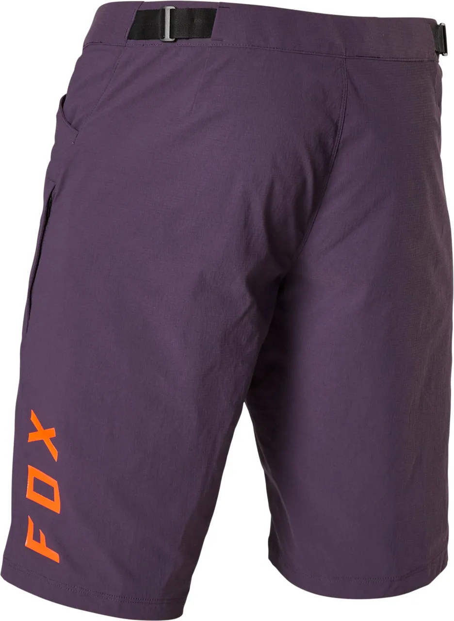 Fox Ranger Womens Cycling Shorts - Purple fade resistant color
