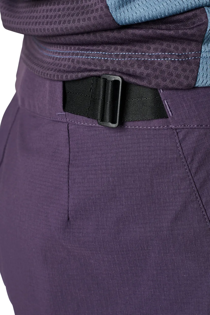 Fox Ranger Womens Cycling Shorts - Purple t shirt