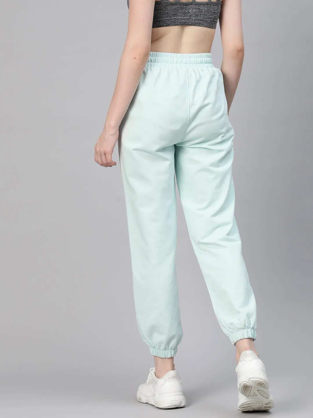 SecureCargoPockets Alcis Women Solid Regular-Fit Joggers
