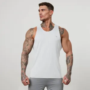 easy move composite material Vanquish Essential White Performance Tank Top