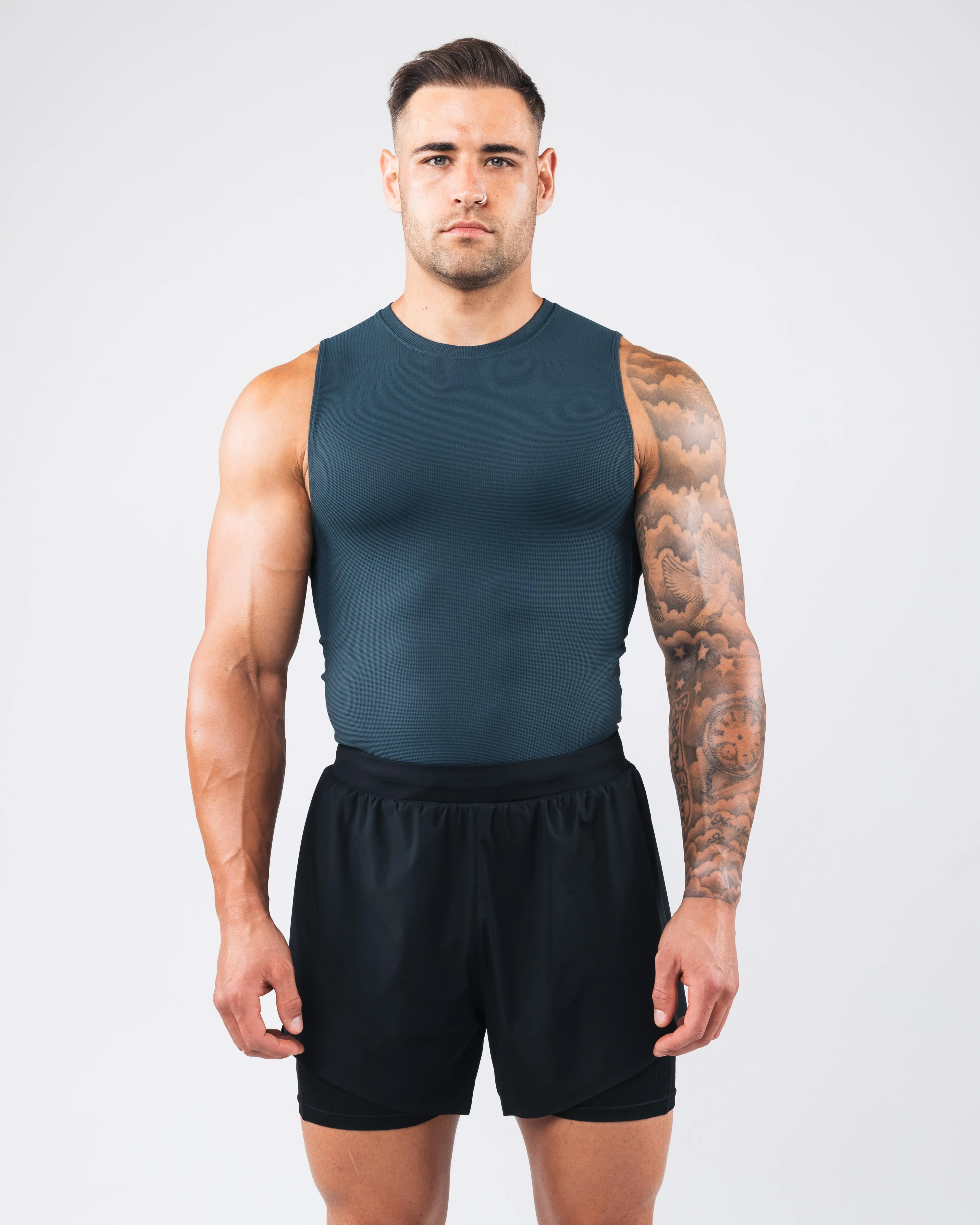 fresh feel Power Tank - Dark Cyan