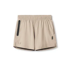 0810. Ultralite? 6" Linerless Short - Beige Compact Storage Feature