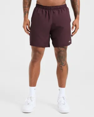 Everyday Comfort Core 7" Shorts - Dusty Plum