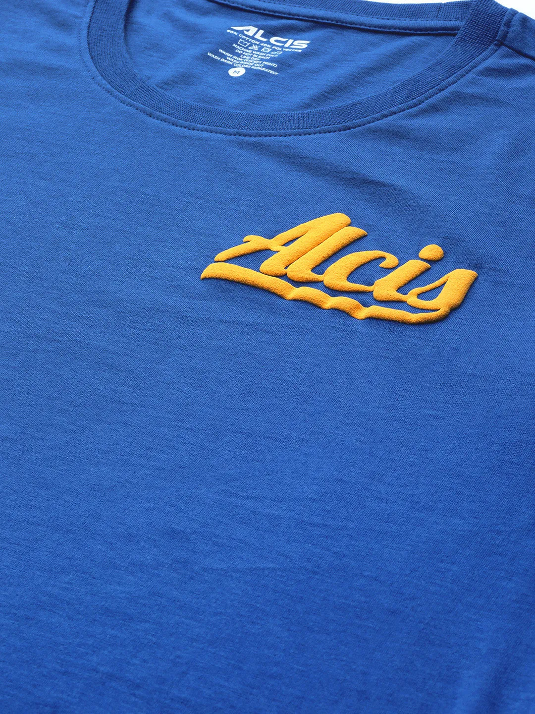 Alcis Men Colourblocked Anti Static Slim Fit T-shirt Retro cool