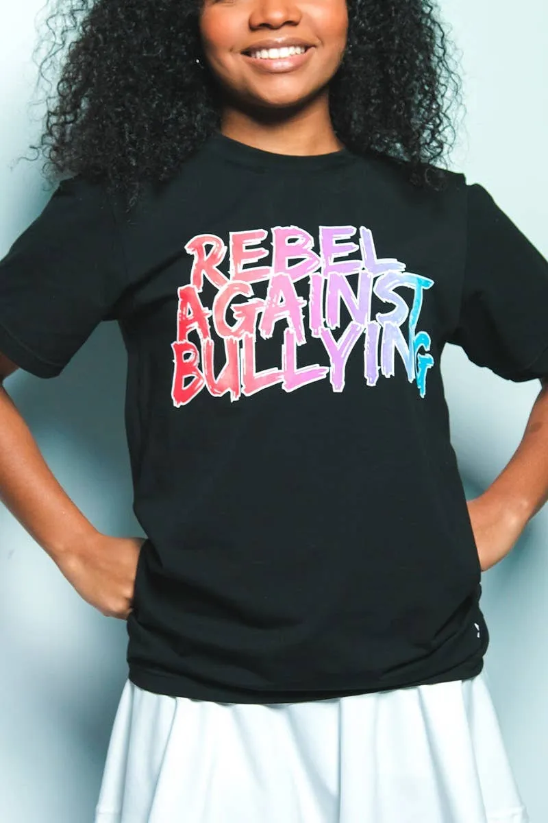 Hero Tale NonRestrictive Fit Rebel Against Bullying Gradient Tee