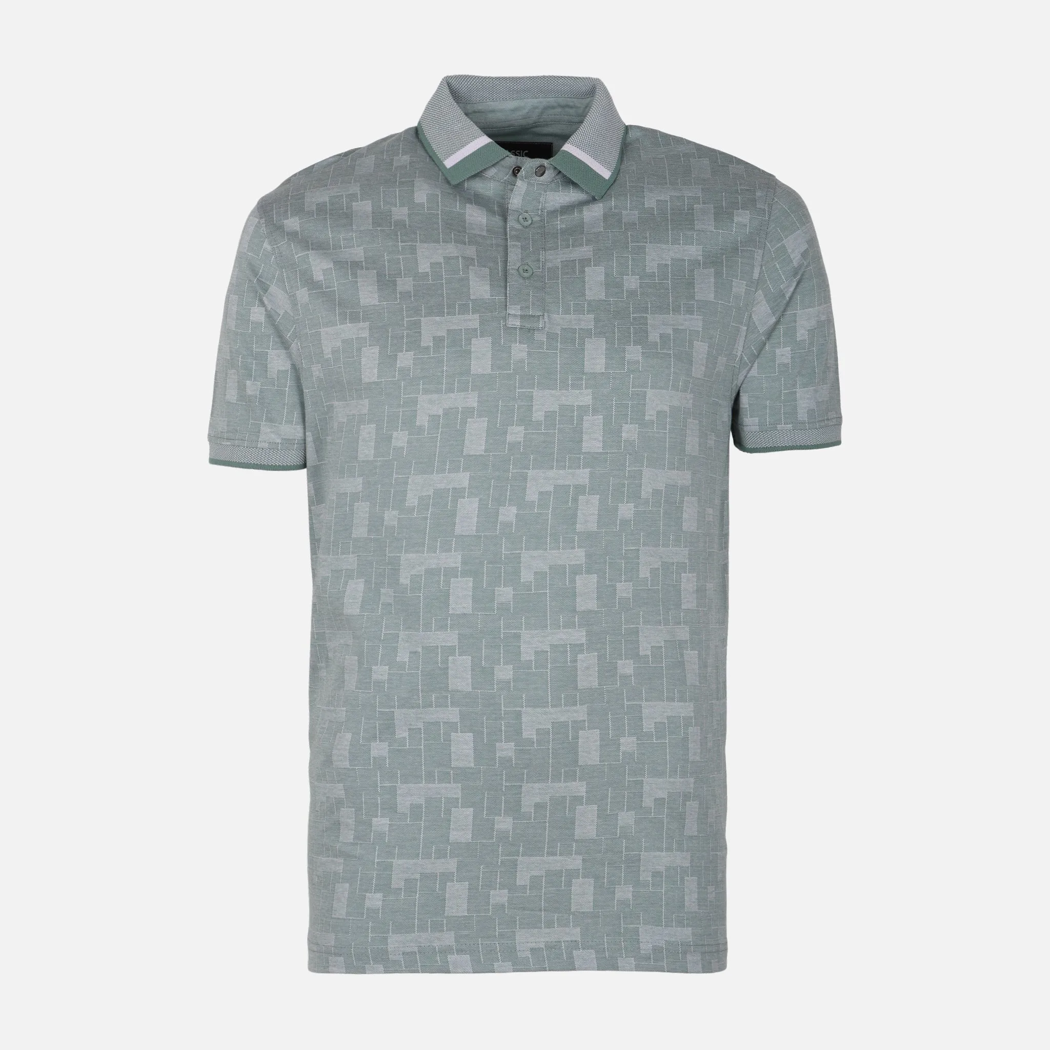 MEN T-SHIRT-POLO REGULAR FIT MoistureControl Fabric