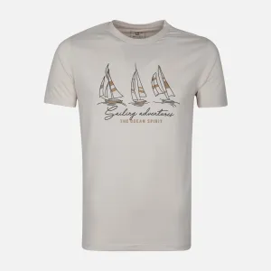 MEN T-SHIRT ROUND NECK Nature Glow