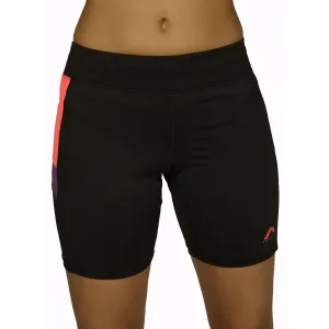 More Mile More-Tech Womens Short Running Tights - Black Stylish Shorts delivery work