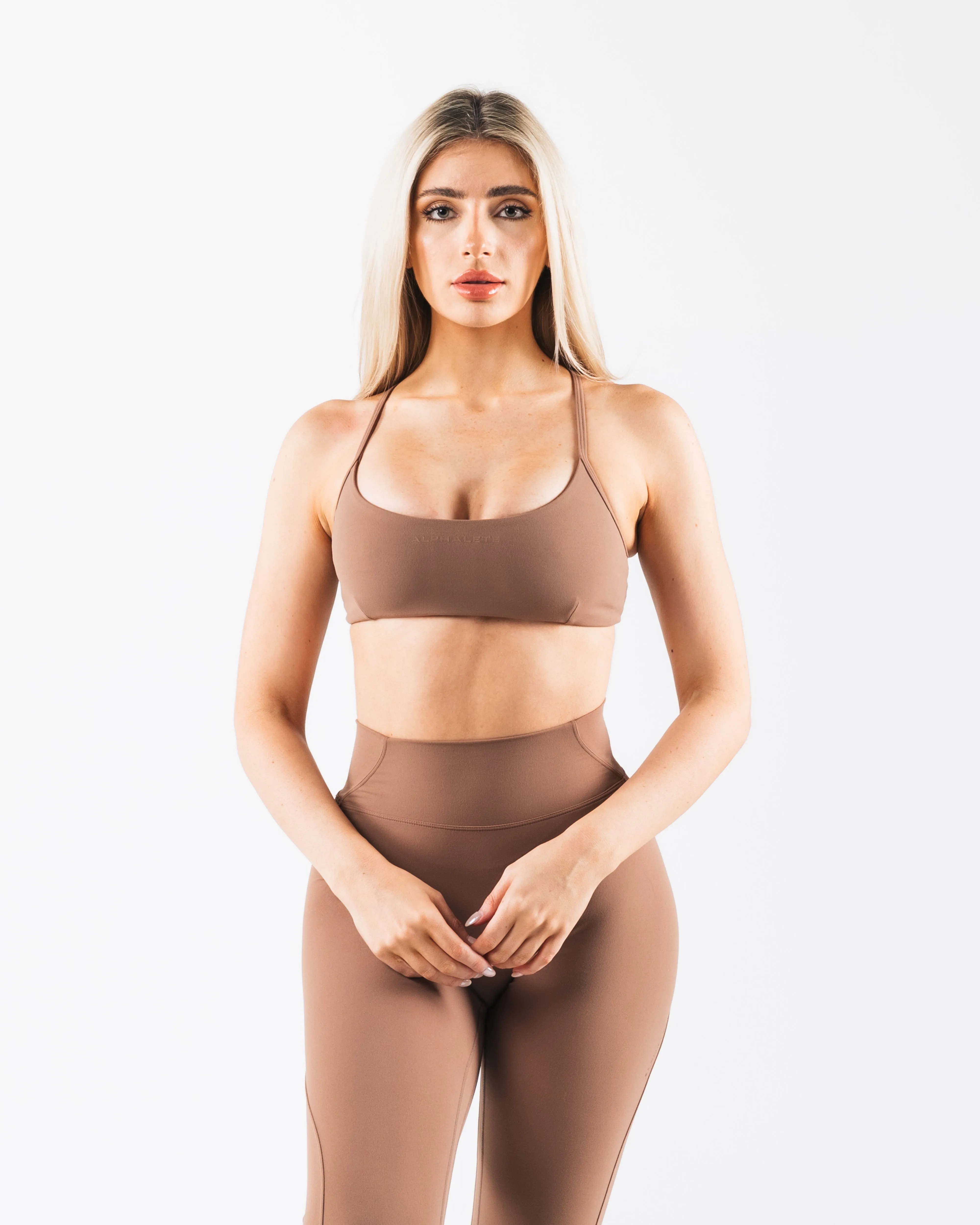 Aura 3 Strap Bra - Oak Accessorized